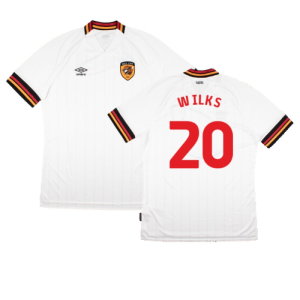 Hull City 2022-23 Away Shirt (Sponsorless) (XL) (WILKS 20) (Excellent)