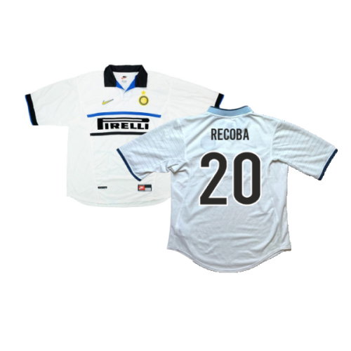 Inter Milan 1998-99 Away Shirt (XL) (Recoba 20) (Excellent)