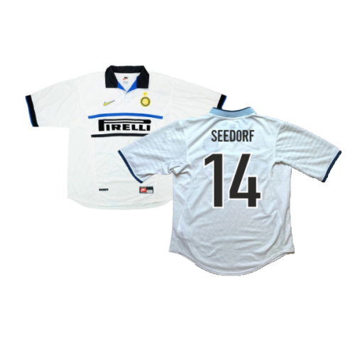 Inter Milan 1998-99 Away Shirt (XL) (Seedorf 14) (Excellent)