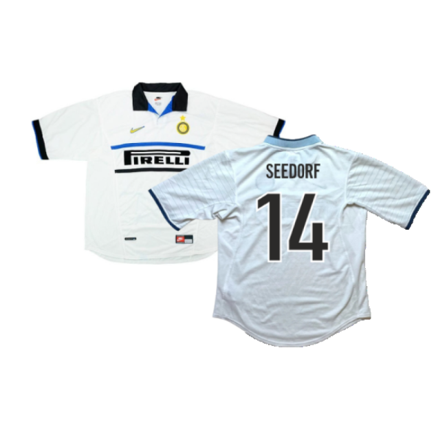 Inter Milan 1998-99 Away Shirt (XL) (Seedorf 14) (Excellent)