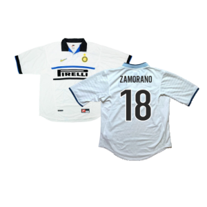 Inter Milan 1998-99 Away Shirt (XL) (Zamorano 18) (Excellent)