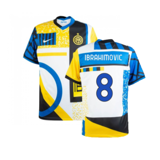 Inter Milan 2020-21 Fourth Shirt (L) (IBRAHIMOVIC 8) (Excellent)