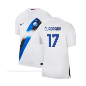 Inter Milan 2023-24 Away Shirt (Sponsorless) (M) (Cuadrado 17) (BNWT)