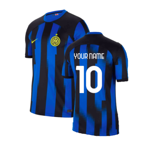 Inter Milan 2023-24 Home Shirt (SB) (Your Name 10) (Excellent)