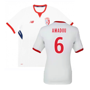 Lille 2017-18 Away Shirt (L) (Amadou 6) (Excellent)