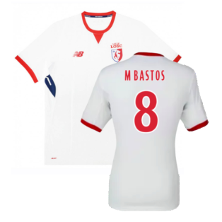 Lille 2017-18 Away Shirt (L) (M Bastos 8) (Excellent)