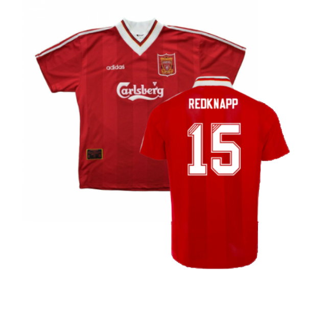 Liverpool 1995-96 Home Shirt (L) (Excellent) (Redknapp 15)