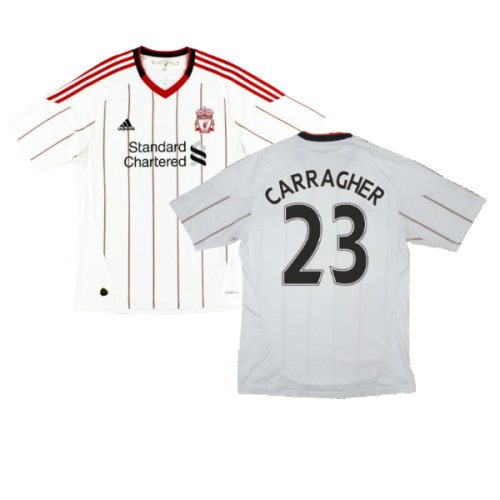 Liverpool 2010-11 Away Shirt (2XL) (Good) (CARRAGHER 23)