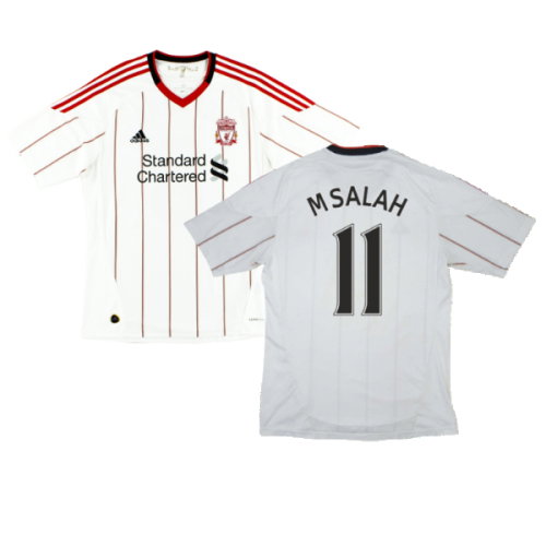 Liverpool 2010-11 Away Shirt (2XL) (Good) (M SALAH 11)