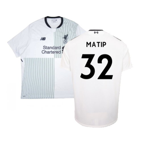 Liverpool 2017-18 Away Shirt (XXL) (Very Good) (Matip 32)