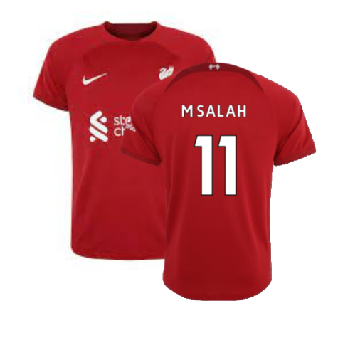 Liverpool 2022-23 Home Shirt (M) (M SALAH 11) (BNWT)