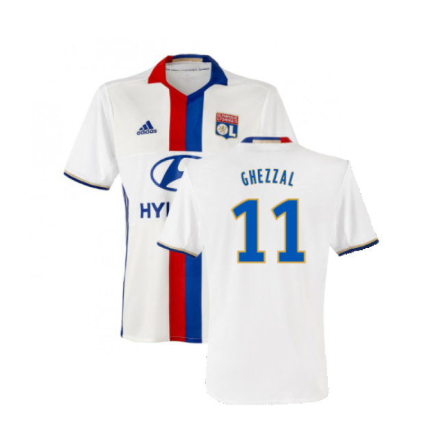 Lyon 2016-17 Home Shirt (3XL) (Mint) (Ghezzal 11)
