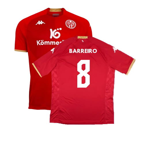 Mainz 2022-2023 Home Shirt (XL) (Barreiro 8) (Excellent)