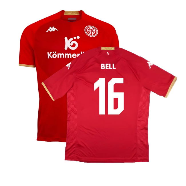 Mainz 2022-2023 Home Shirt (XL) (Bell 16) (Excellent)