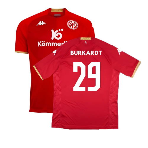 Mainz 2022-2023 Home Shirt (XL) (Burkardt 29) (Excellent)