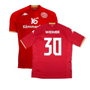 Mainz 2022-2023 Home Shirt (XL) (Widmer 30) (Excellent)