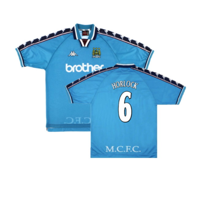 Manchester City 1997-99 Home Shirt (XL) (Excellent) (Horlock 6)