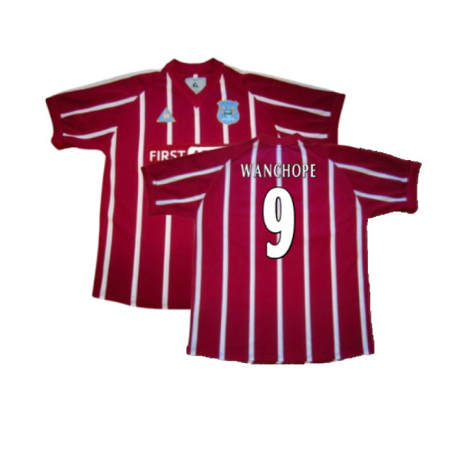 Manchester City 2002-2003 Third Shirt (M) (Excellent) (Wanchope 9)