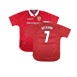 Manchester United 1997-99 European Home Shirt (XL) (Excellent)