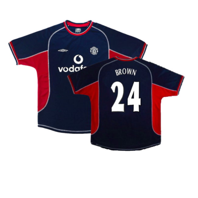 Manchester United 2000-01 Third Shirt (XL) (Very Good) (Brown 24)