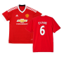 Manchester United 2015-16 Home Shirt (S) (Evans 6) (Very Good)