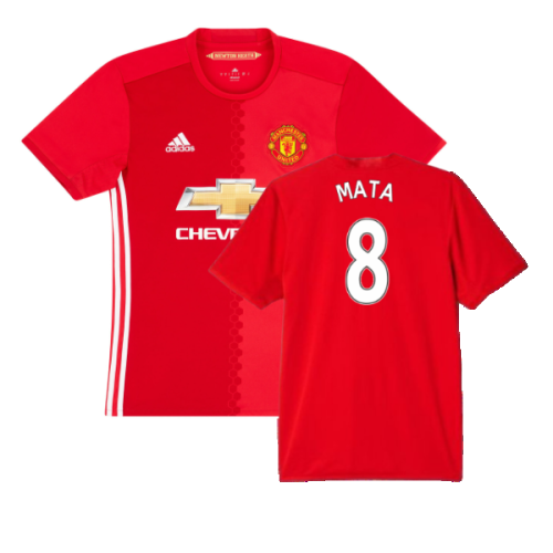 Manchester United 2016-17 Home (S) (Good) (Mata 8)