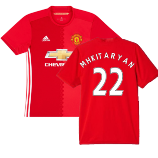 Manchester United 2016-17 Home Shirt (L) (Mhkitaryan 22) (Good)
