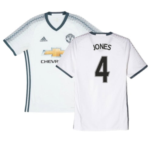 Manchester United 2016-17 Third Shirt (Excellent) (Jones 4)
