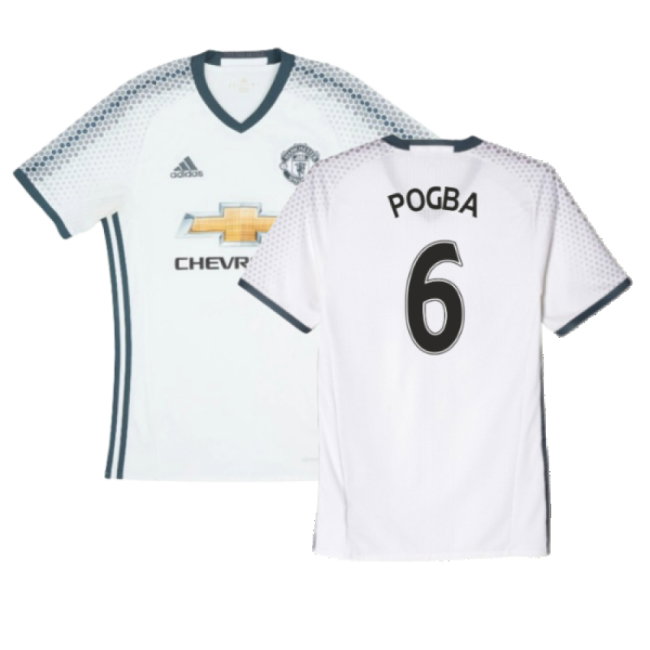 Manchester United 2016-17 Third Shirt (Excellent) (Pogba 6)