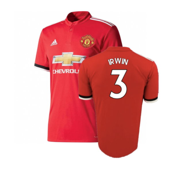 Manchester United 2017-18 Home Shirt (Excellent) (Irwin 3)