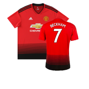 Manchester United 2018-19 Home Shirt (M) (Excellent) (Beckham 7)