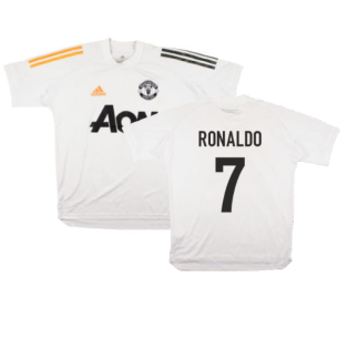 Manchester United 2020-21 Adidas Training Shirt (S) (RONALDO 7) (Good)