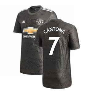 Manchester United 2020-21 Away Shirt (7-8y) (Mint) (CANTONA 7)