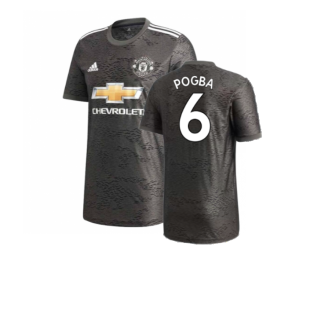 Manchester United 2020-21 Away Shirt (XL) (Excellent) (POGBA 6)