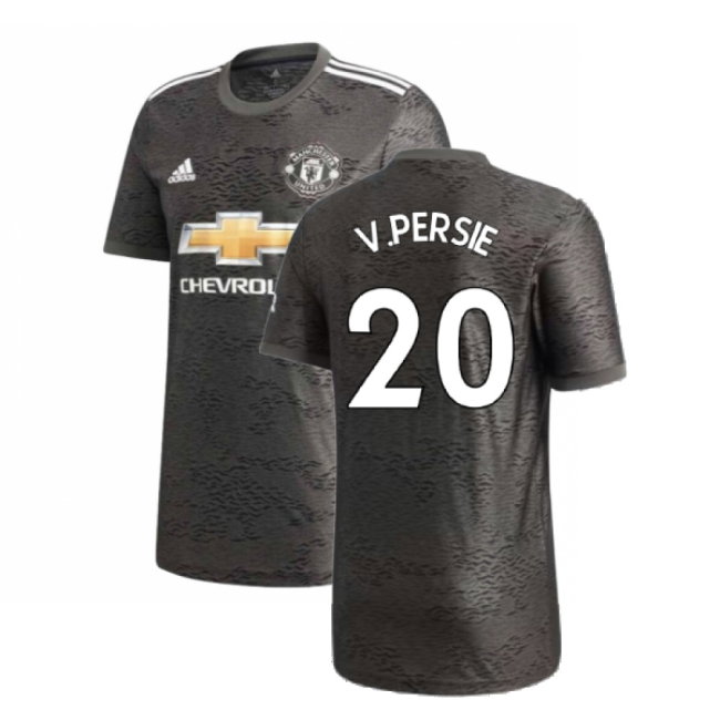 Manchester United 2020-21 Away Shirt (7-8y) (Mint) (V.PERSIE 20)