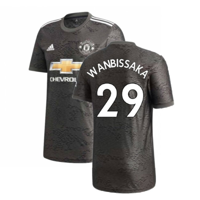 Manchester United 2020-21 Away Shirt (7-8y) (Mint) (WAN-BISSAKA 29)