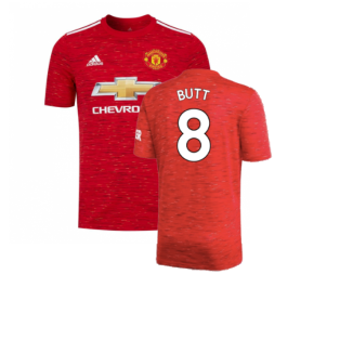Manchester United 2020-21 Home Shirt (Excellent) (BUTT 8)