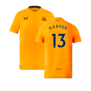 Newcastle United 2022-23 Goalkeeper Away Shirt (Sponsorless) (XL) (HARPER 13) (BNWT)