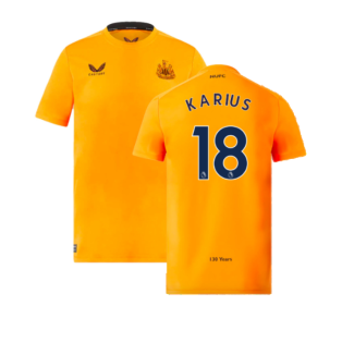 Newcastle United 2022-23 Goalkeeper Away Shirt (Sponsorless) (XL) (KARIUS 18) (BNWT)