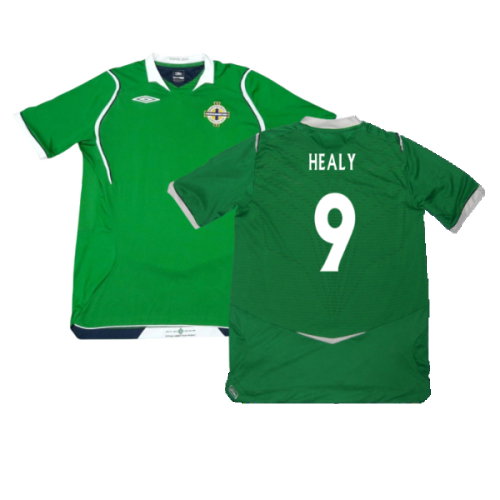 Northern Ireland 2008-09 Home Shirt (Excellent) (Healy 9)