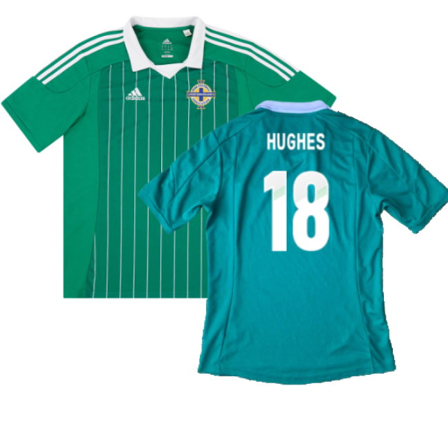 Northern Ireland 2012-13 Home Shirt (S) (Excellent) (Hughes 18)