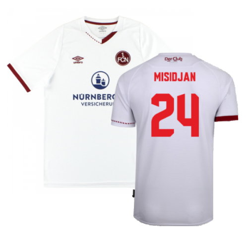Nurnberg 2020-21 Away Shirt (XL) (Mint) (Misidjan 24)