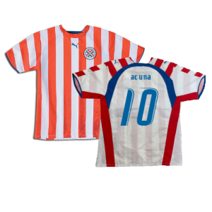 Paraguay 2006-07 Home Shirt (L) (Excellent)