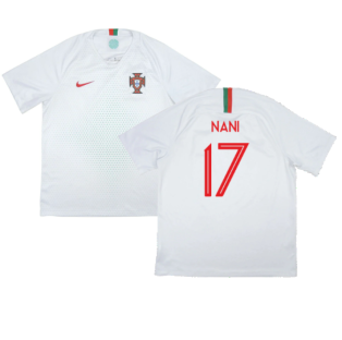 Portugal 2018-19 Away Shirt (L) (Nani 17) (Good)
