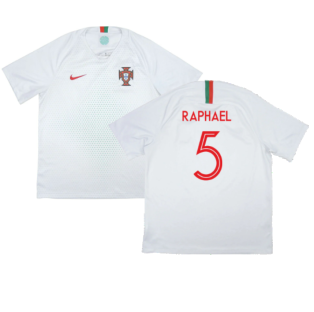 Portugal 2018-19 Away Shirt (L) (Raphael 5) (Good)