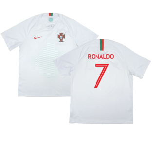 Portugal 2018-19 Away Shirt (L) (Ronaldo 7) (Good)