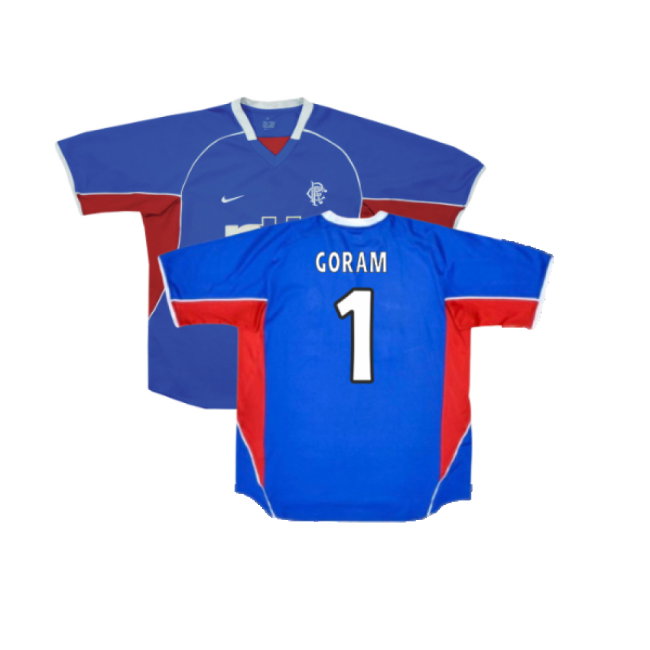 Rangers 2001-02 Home Shirt (L) (Excellent) (GORAM 1)