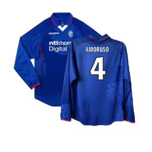 Rangers 2002-2003 Long Sleeved Home Shirt (XL) (Excellent)