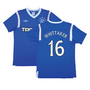 Rangers 2011-12 Home Shirt (Very Good) (Whittaker 16)