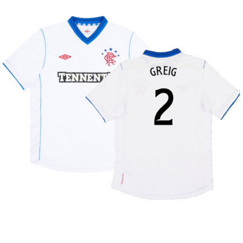 Rangers 2012-13 Away Shirt (M) (Mint) (GREIG 2)